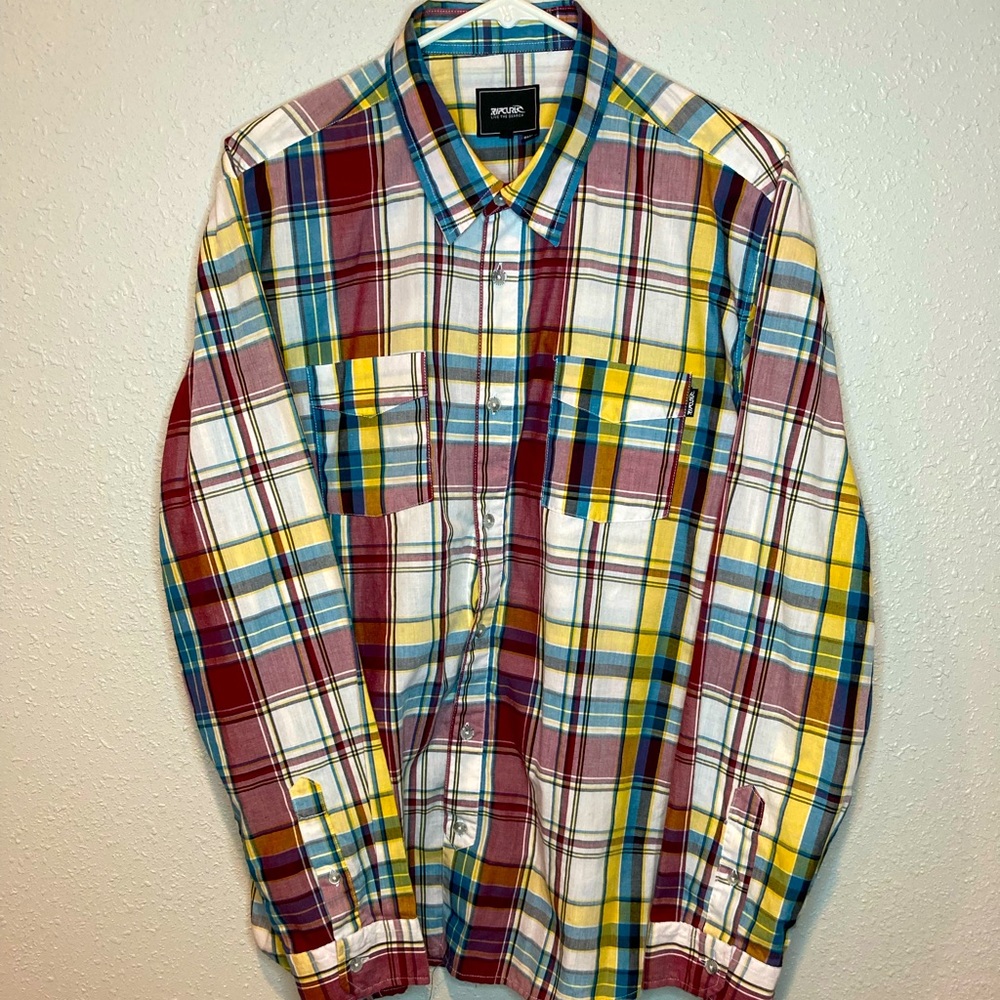 New Rip Curl Plaid Flannel